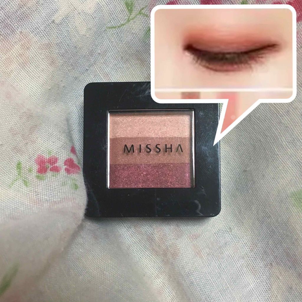 トリプルシャドウ/MISSHA/アイシャドウパレットを使ったクチコミ(3枚目)