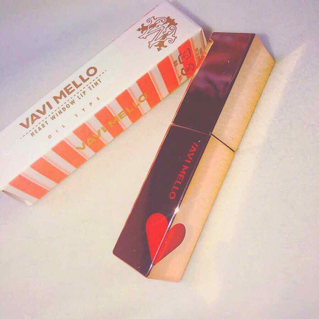 ハートウィンドウリップティントオイルタイプ/VAVI MELLO/リップグロスを使ったクチコミ（1枚目）