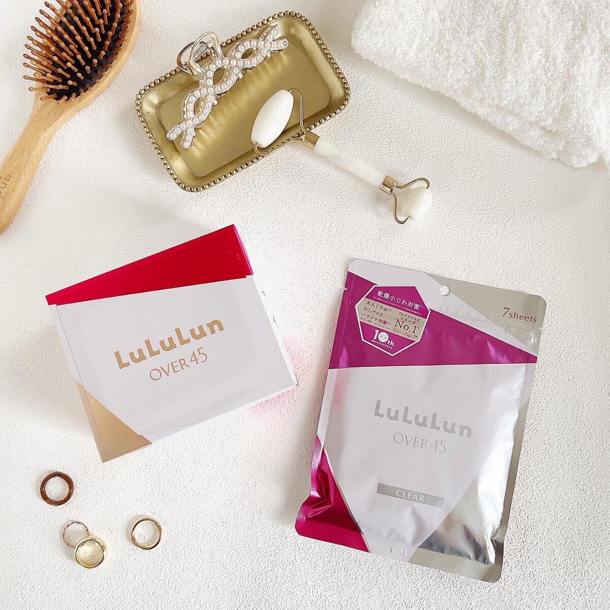 ルルルンOVER45 カメリアピンク(モイスト)/ルルルン/シートマスク・パックを使ったクチコミ(1枚目)