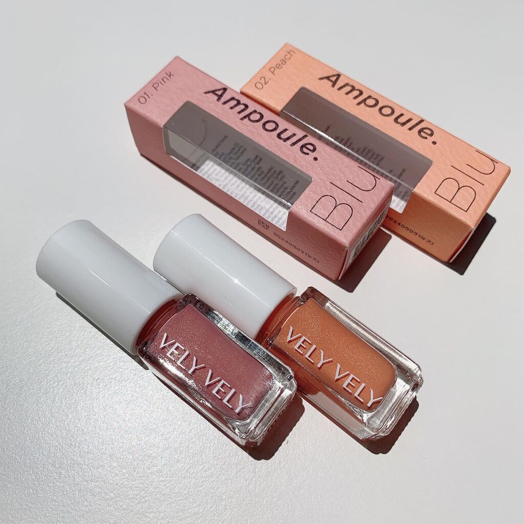 アンプルブラッシャー/VELY VELY/リキッドチークを使ったクチコミ(5枚目)