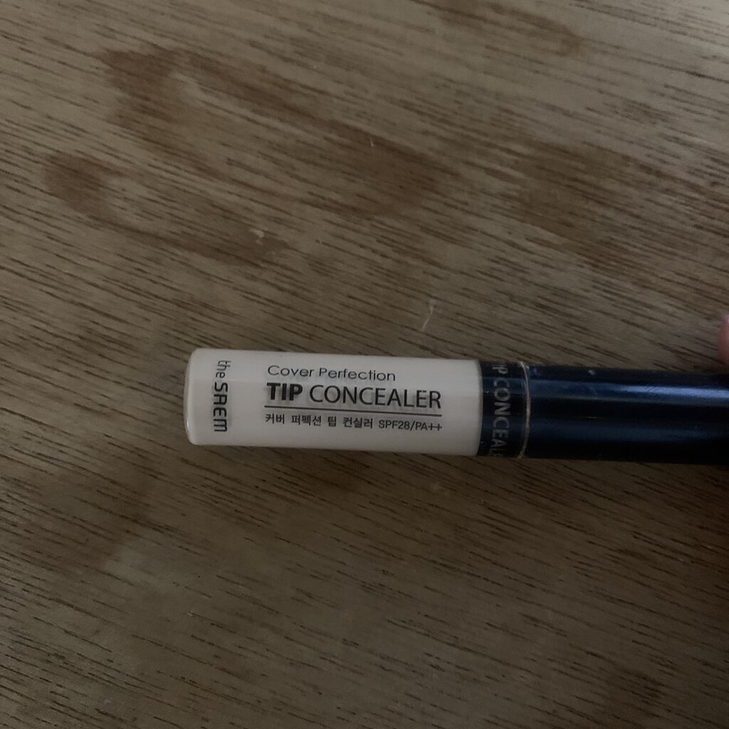 カバーパーフェクション チップコンシーラー/the SAEM/リキッドコンシーラーを使ったクチコミ（1枚目）