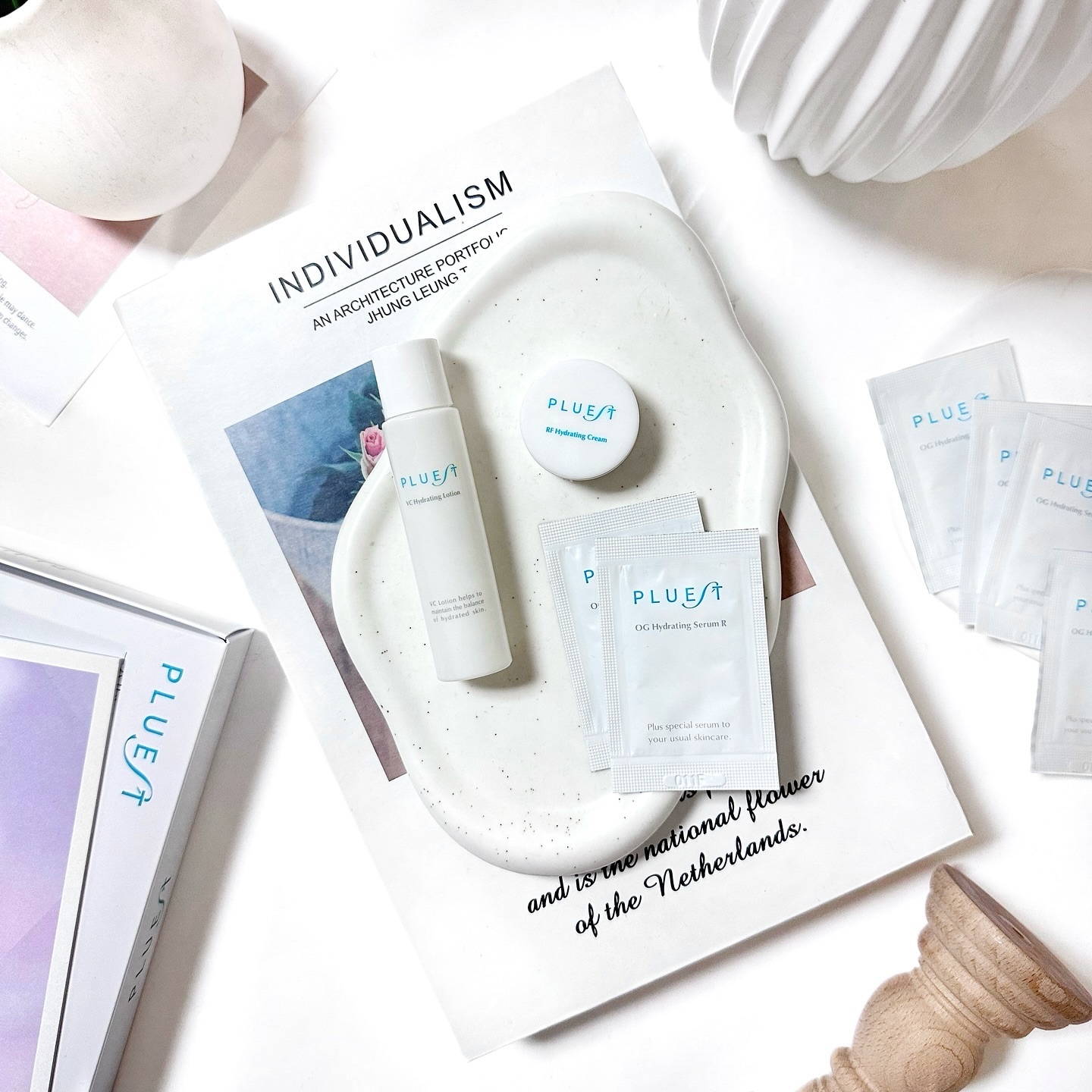 集中トライアル 3点セット/PLUEST/スキンケアキットを使ったクチコミ（1枚目）