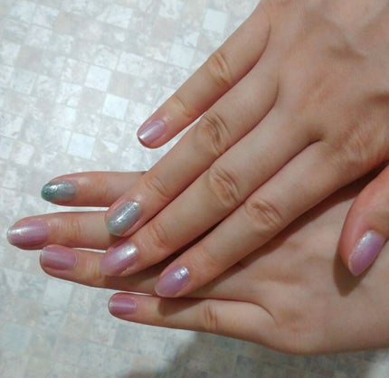 サンリオネイル/DAISO/マニキュアを使ったクチコミ(4枚目)