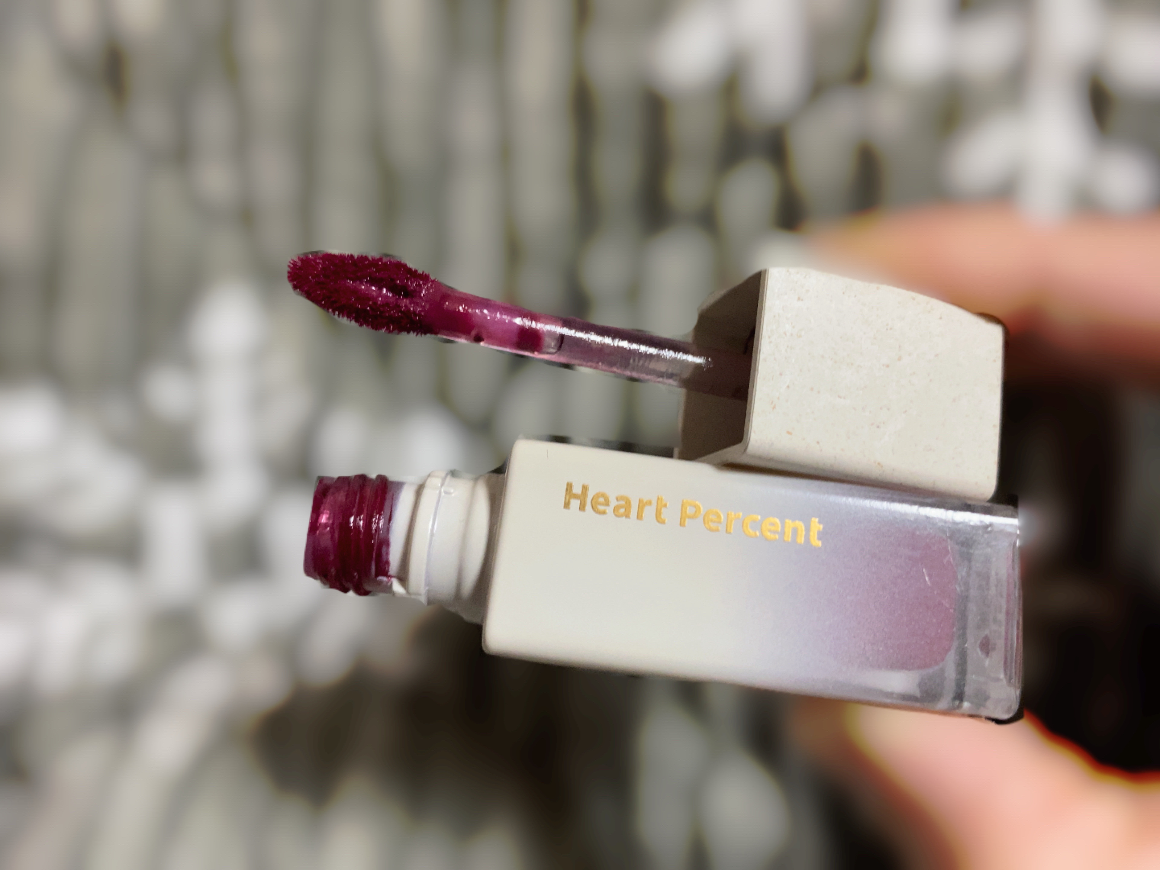 ドットオンムードピュアグロウティント 08 プラムモーブ(Plum Mauve)/Heart Percent/リップティントを使ったクチコミ（1枚目）