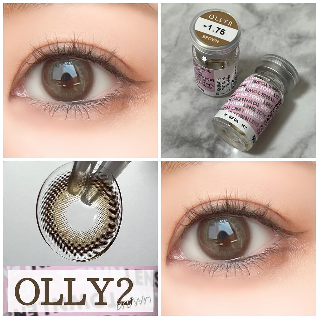 ollyⅡ/Lenstown/カラーコンタクトレンズを使ったクチコミ（1枚目）