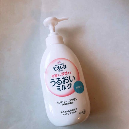角層まで浸透する うるおいミルク 無香料/ビオレu/ボディミルクを使ったクチコミ(1枚目)