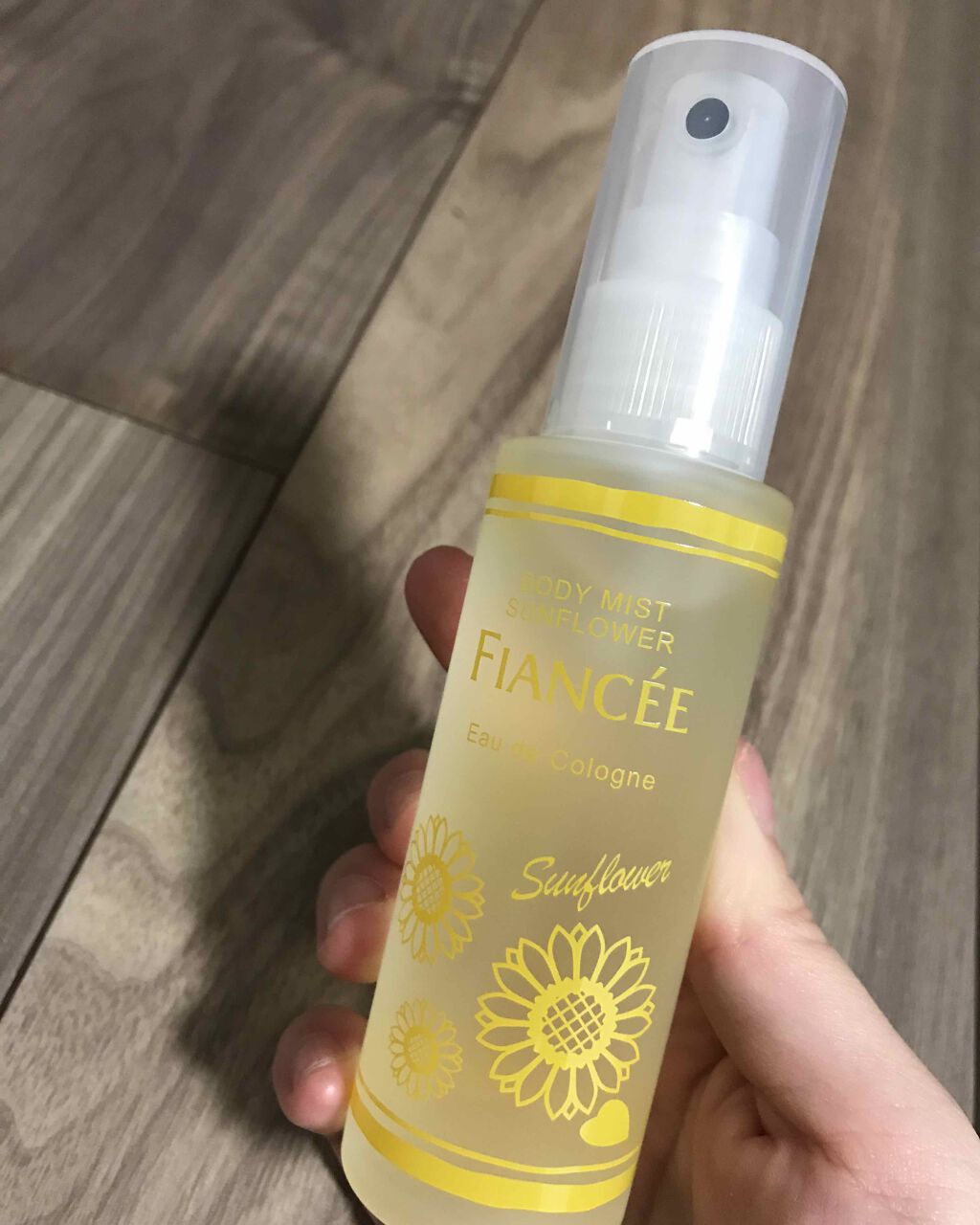 ボディミスト ひまわり/フィアンセ/香水(レディース)を使ったクチコミ(2枚目)