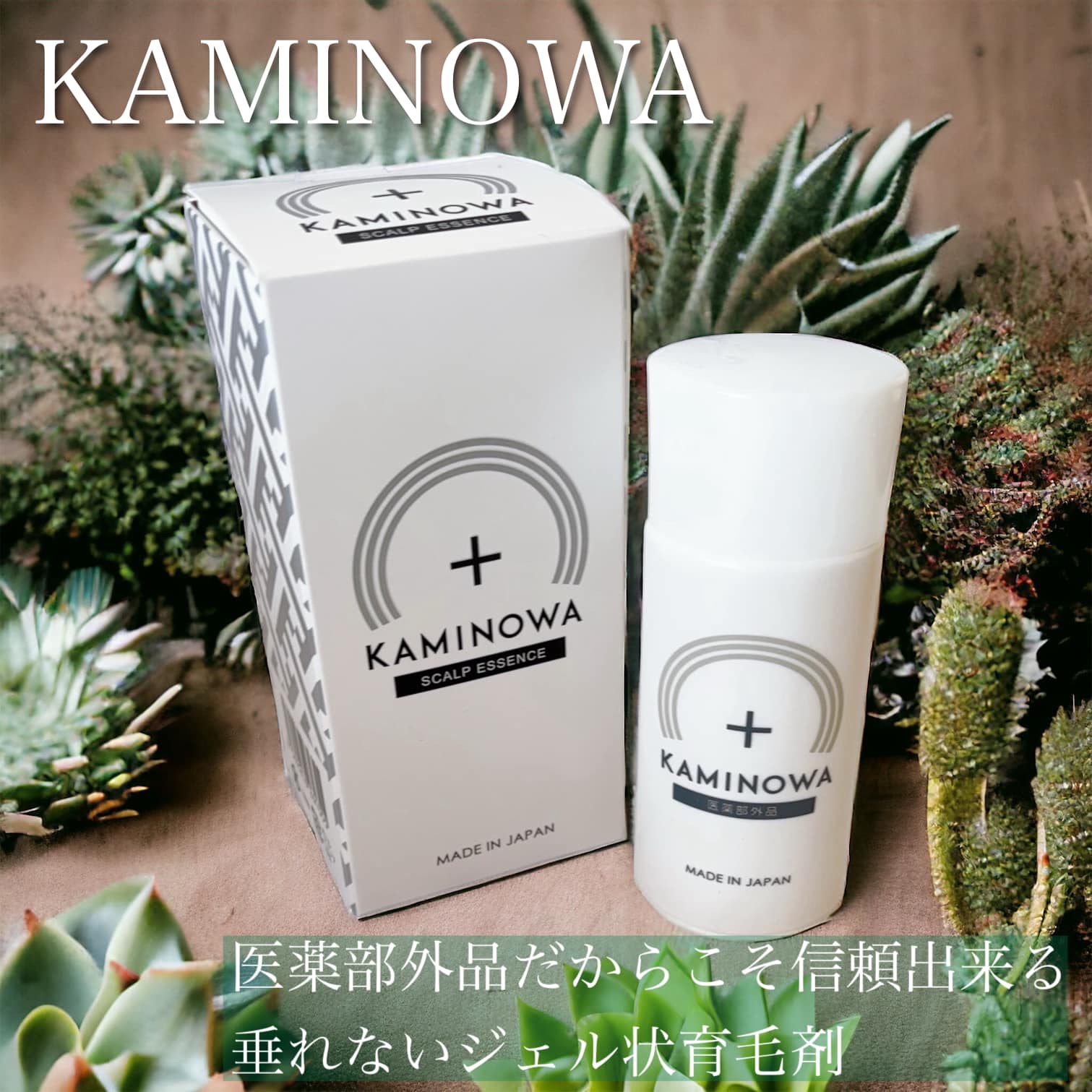 薬用育毛剤 KAMINOWA/KAMINOWA/頭皮ローションを使ったクチコミ（1枚目）