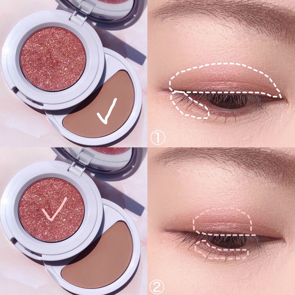 ラプコス ギャラクシーデュアルアイトッピングのクチコミ「LAPCOS
GALAXY DUAL GLOW TOPPING
03 FLAMING SUNS.....」（2枚目）