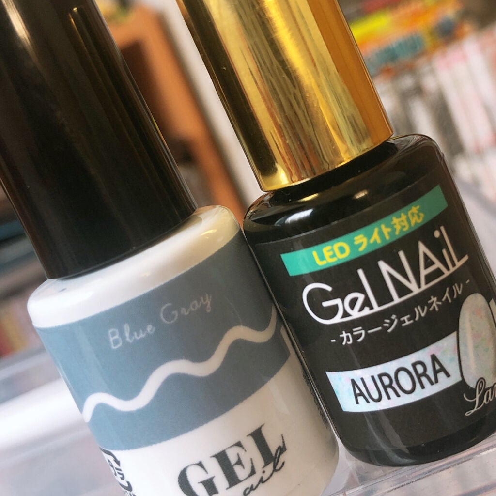 ジェルネイル(ライト対応)/セリア/ジェルネイルを使ったクチコミ(4枚目)