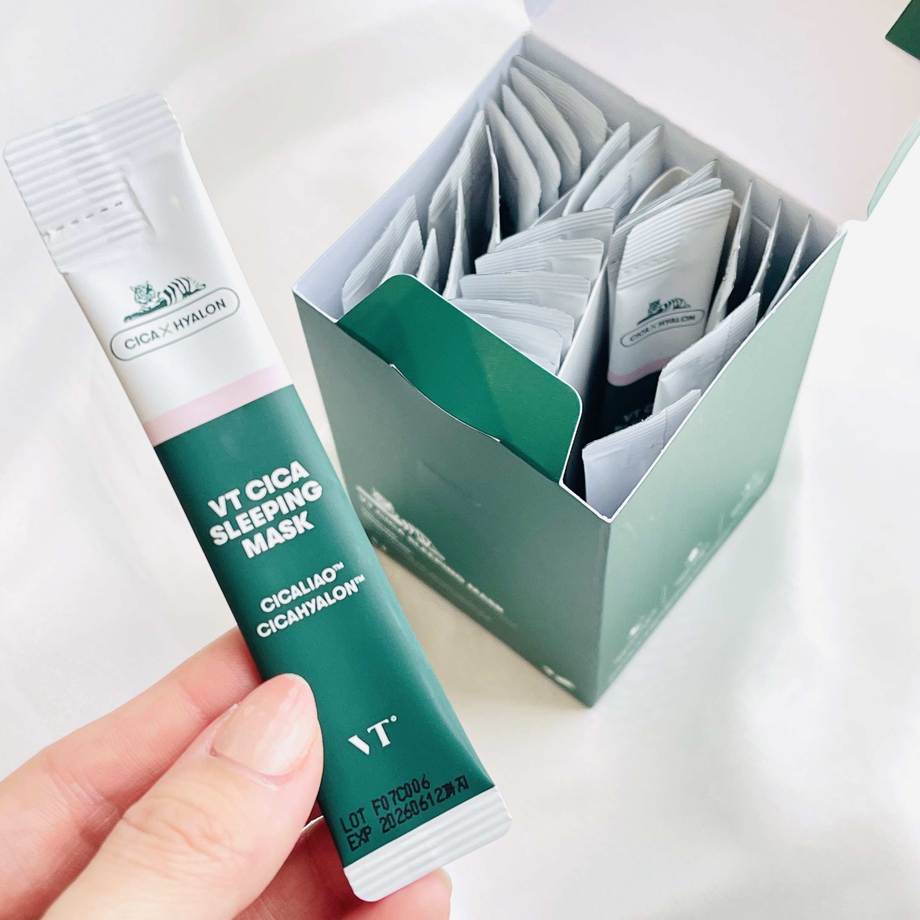 CICA スリーピングマスク/VT/シートマスク・パックを使ったクチコミ（2枚目）