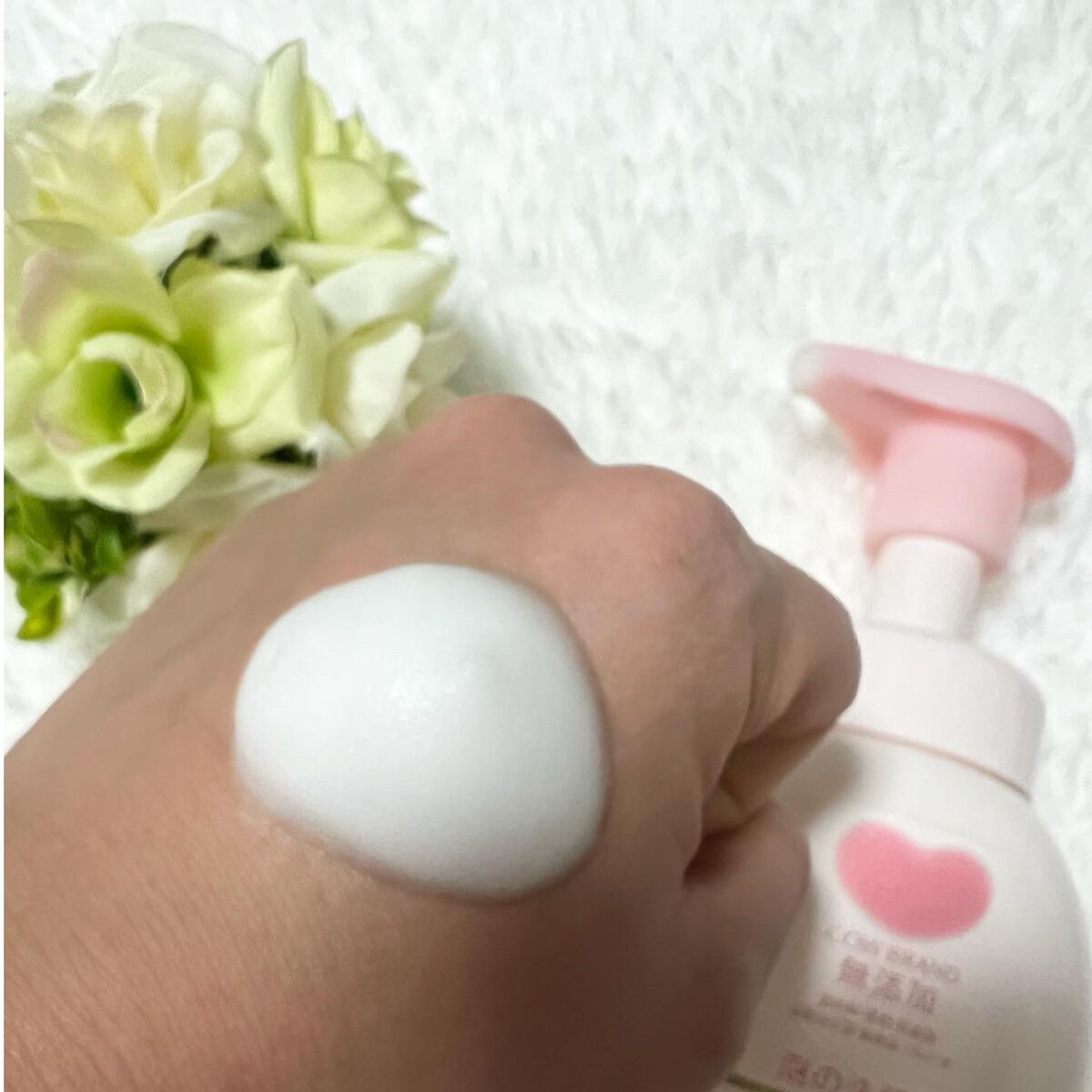 泡の洗顔料/カウブランド無添加/泡洗顔を使ったクチコミ(3枚目)