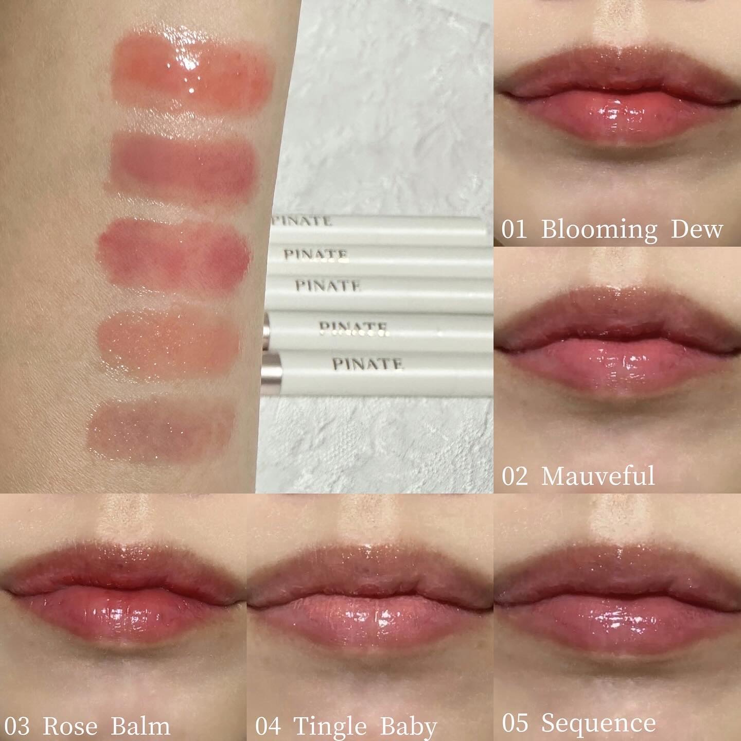 ベアグローペプチドメルティングバーム/PINATE/口紅を使ったクチコミ（2枚目）