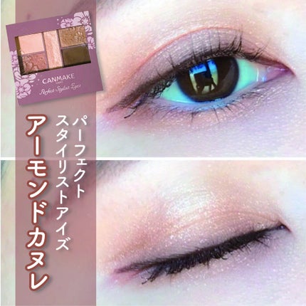 パーフェクトスタイリストアイズ/キャンメイク/アイシャドウパレットを使ったクチコミ(1枚目)