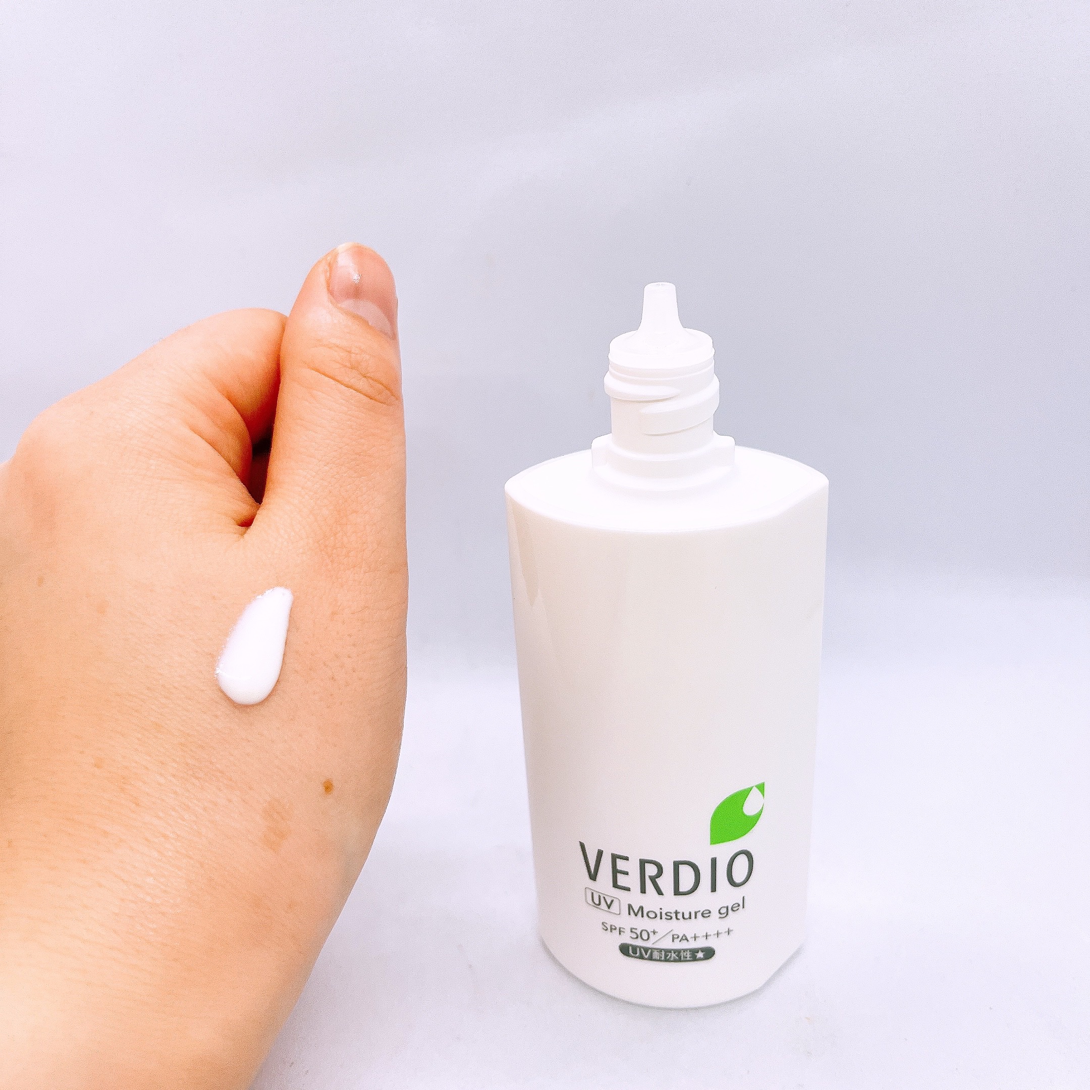 ベルディオ UV モイスチャージェル N/メンターム/日焼け止めジェルを使ったクチコミ（2枚目）