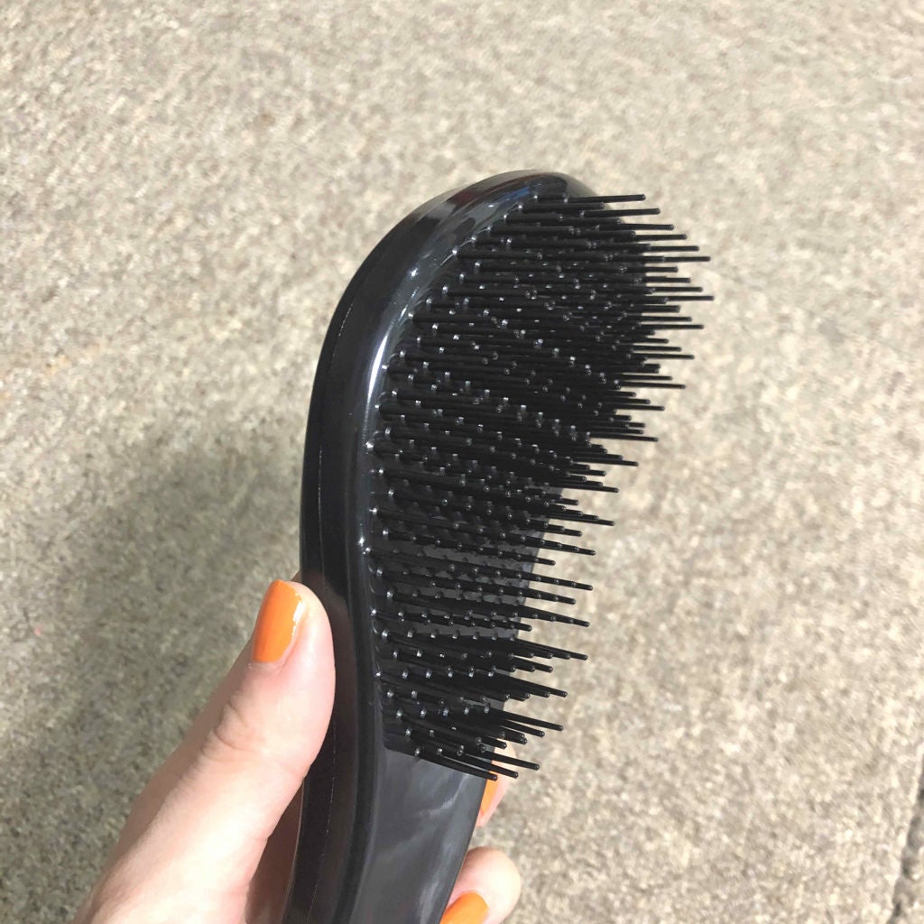 立体ヘアブラシ/DAISO/ヘアブラシを使ったクチコミ(3枚目)