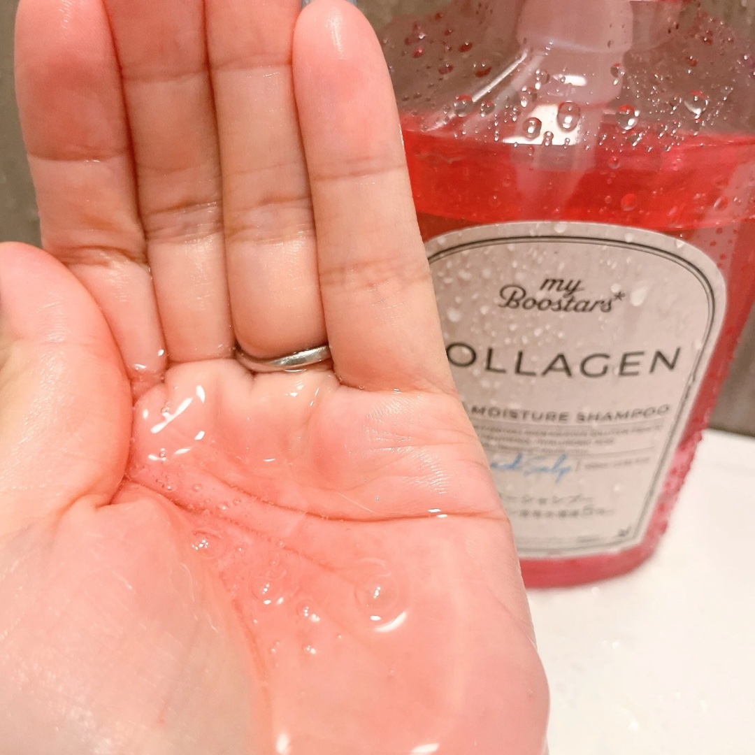 コラーゲン ブースター [モイスチャー＆スカルプ] ３点セット ベルガモットアロマの香り/マイブースターズ/その他キットセットを使ったクチコミ（2枚目）