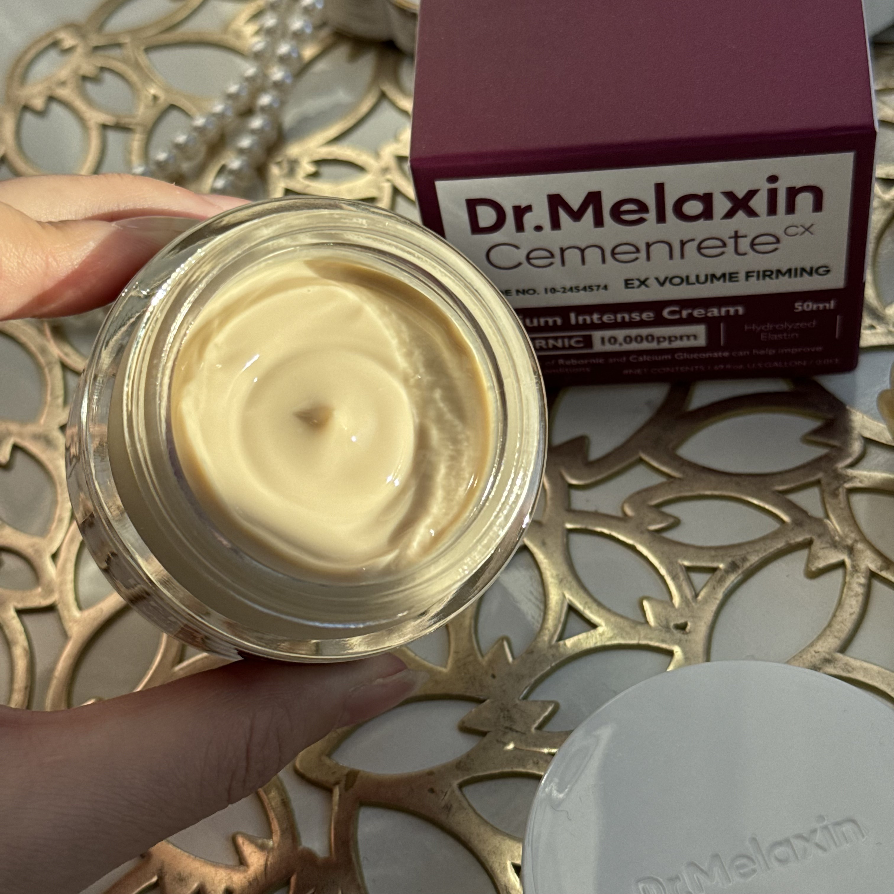 Cemenrete Calcium Intense Cream/Dr.Melaxin/フェイスクリームを使ったクチコミ（2枚目）