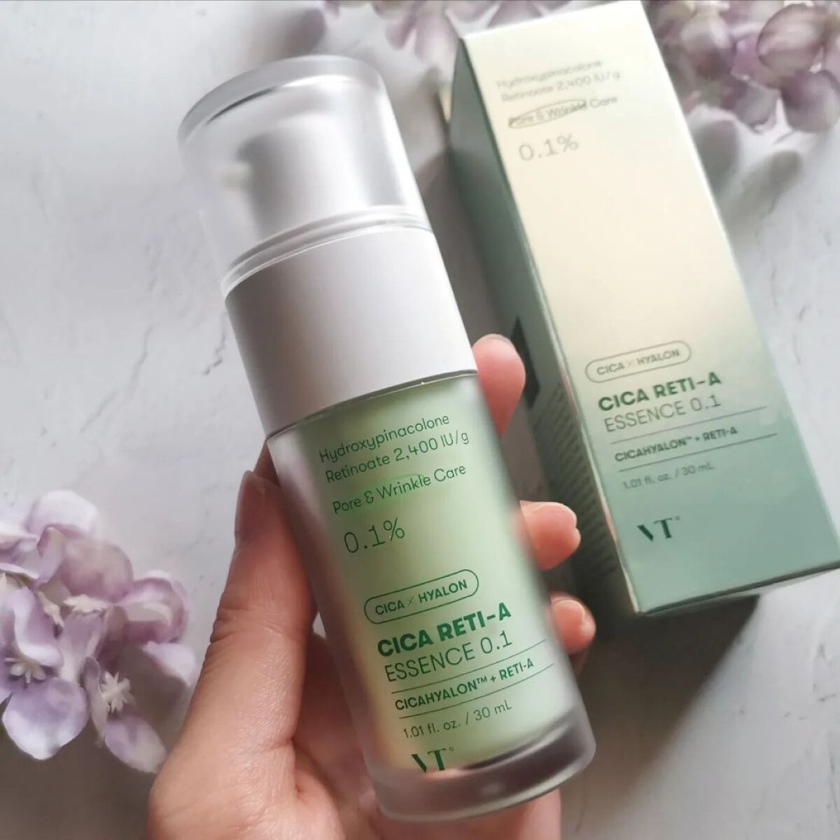 CICA クリーム/VT/フェイスクリームを使ったクチコミ（2枚目）