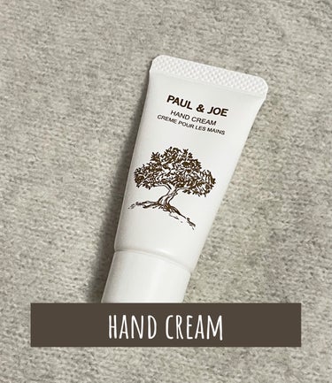 PAUL & JOE BEAUTE ハンド クリームのクチコミ「PAUL & JOE BEAUTE　ハンド クリーム

去年のアドベントカレンダーに入っていま.....」（1枚目）