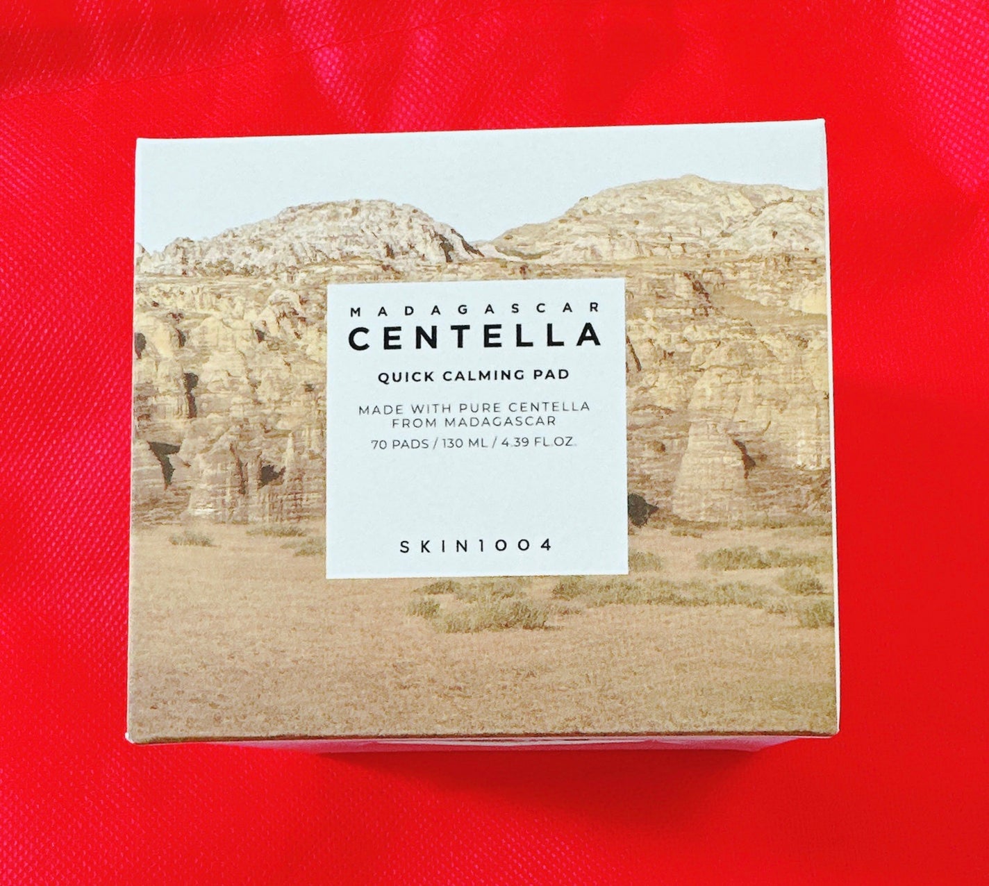 センテラ クイックカーミングパッド/SKIN1004/トナーパッドを使ったクチコミ(1枚目)