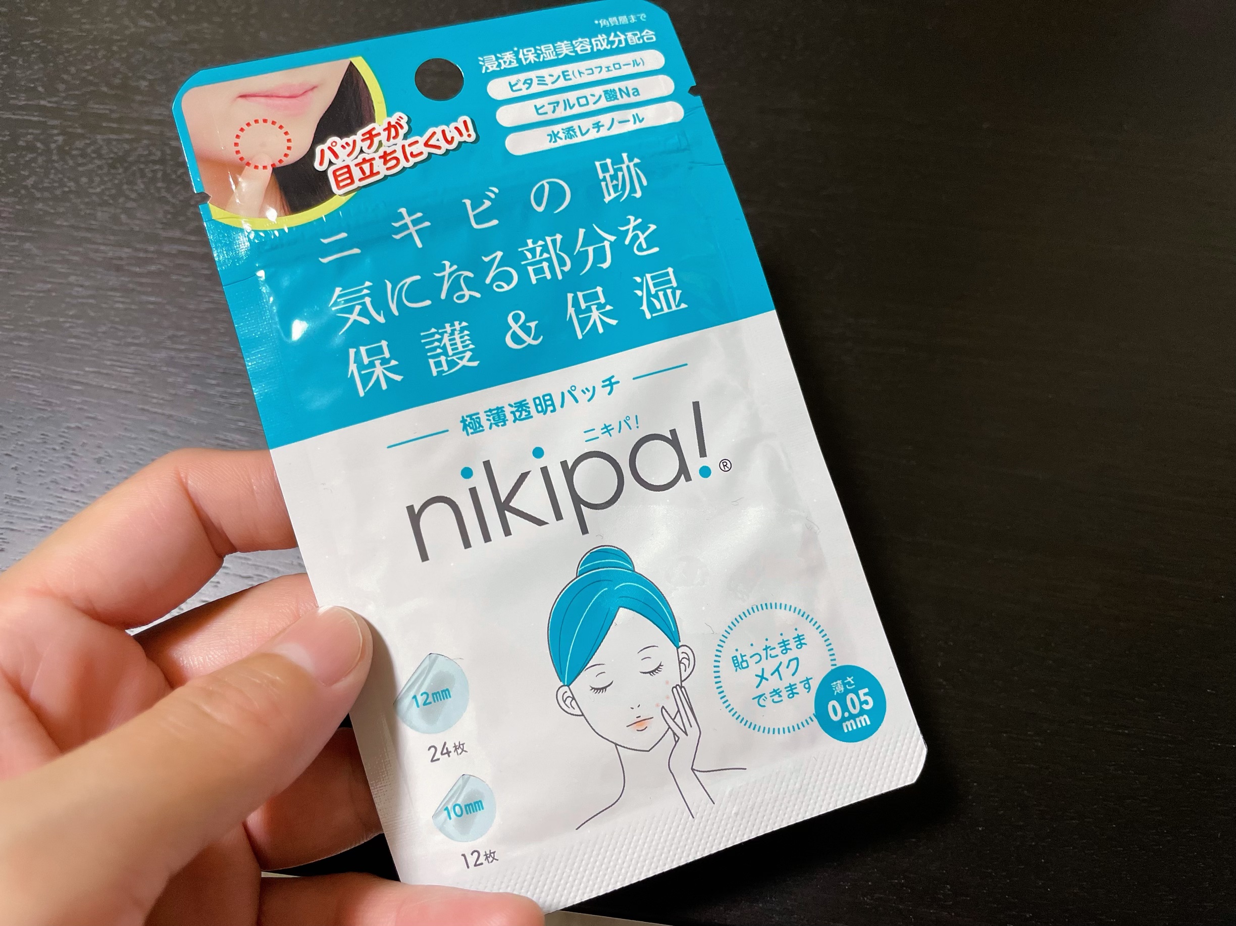 極薄透明パッチ nikipa!/金冠堂/にきびパッチを使ったクチコミ（1枚目）