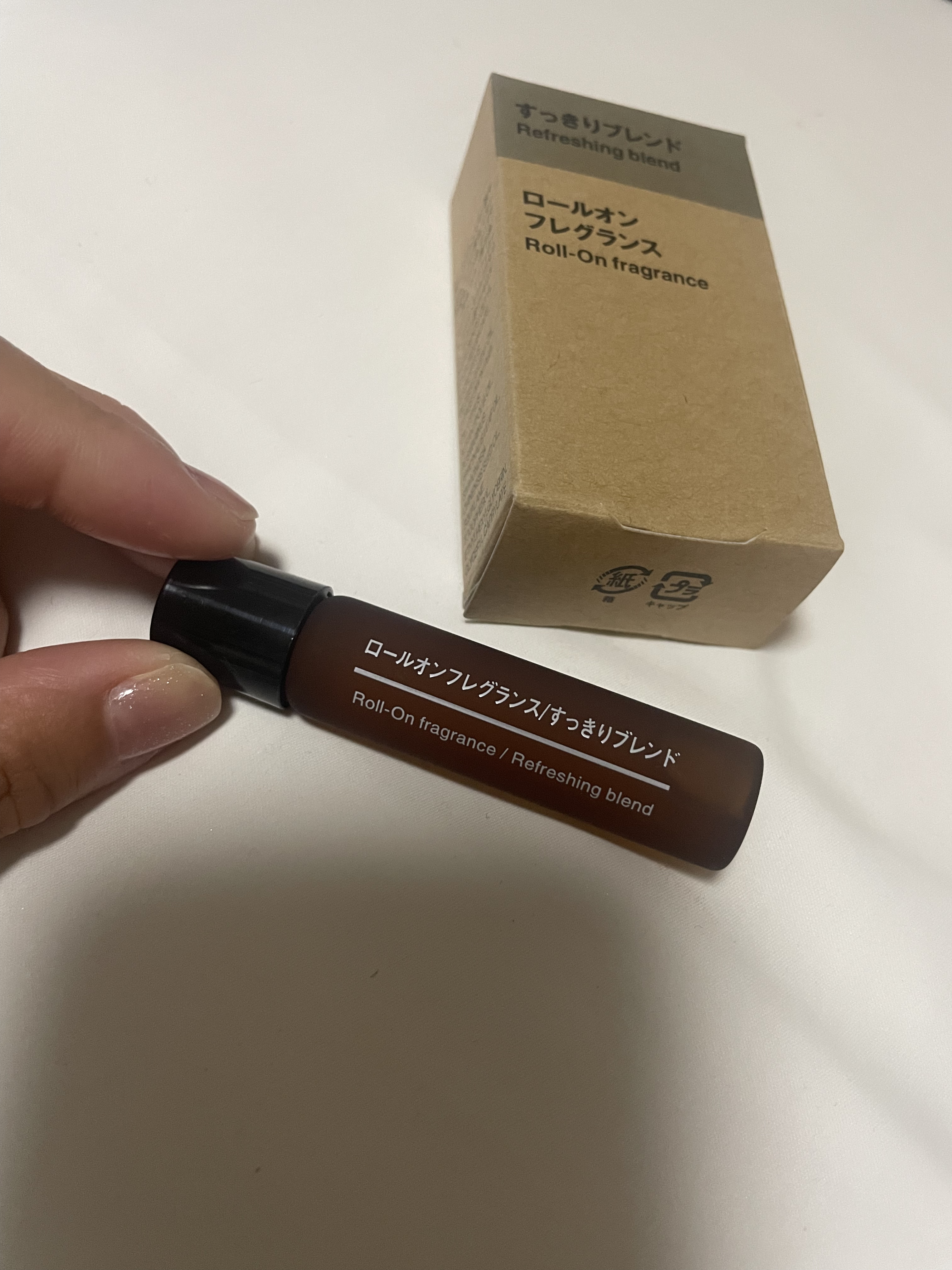 ロールオンフレグランス すっきりブレンド/無印良品/香水(その他)を使ったクチコミ（1枚目）