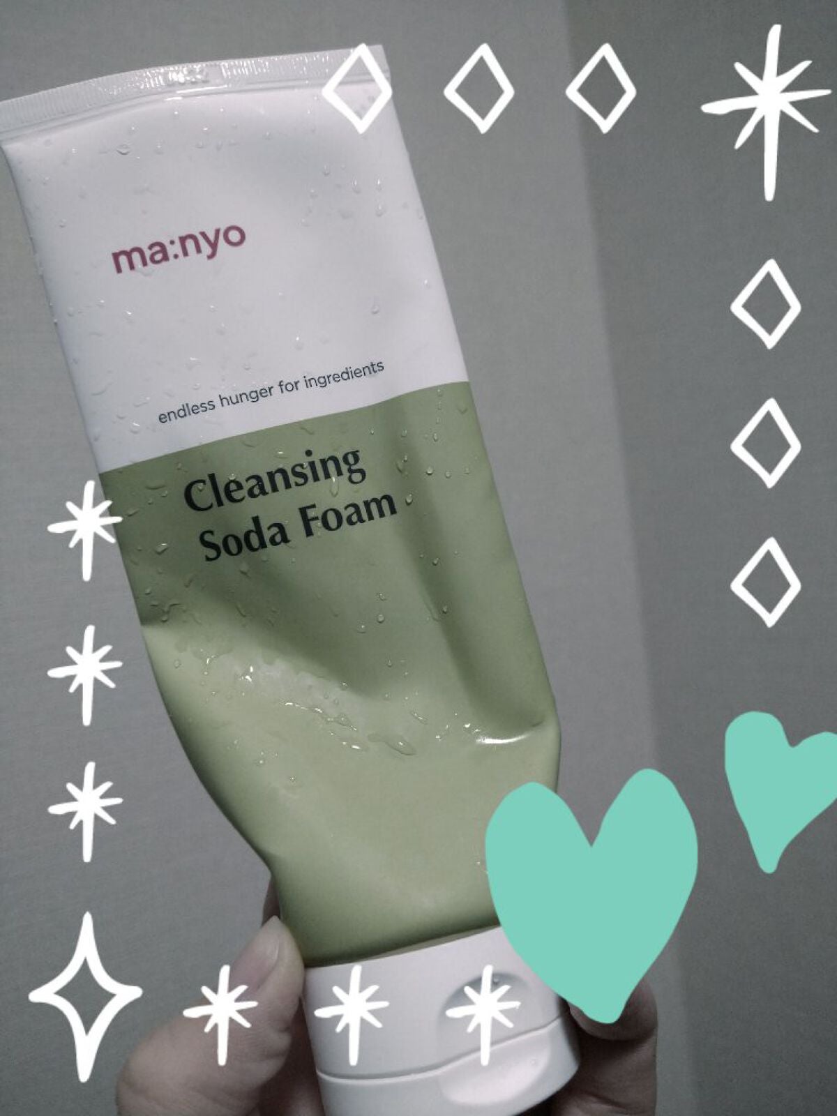 ソーダ洗顔料/manyo/洗顔フォームを使ったクチコミ(1枚目)