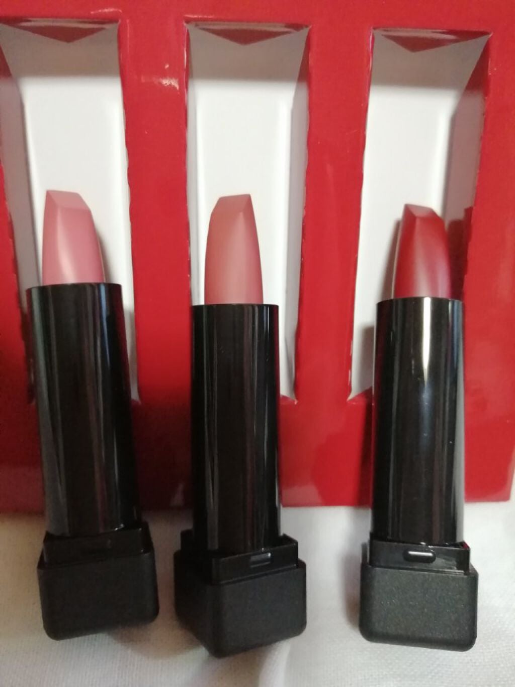 モダンマット パウダーリップスティック ミニセット リミテッド エディション/SHISEIDO/口紅を使ったクチコミ(1枚目)