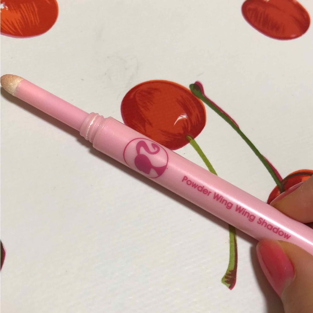 Powder Wing Wing Shadow/Barbie/単色アイシャドウを使ったクチコミ（1枚目）