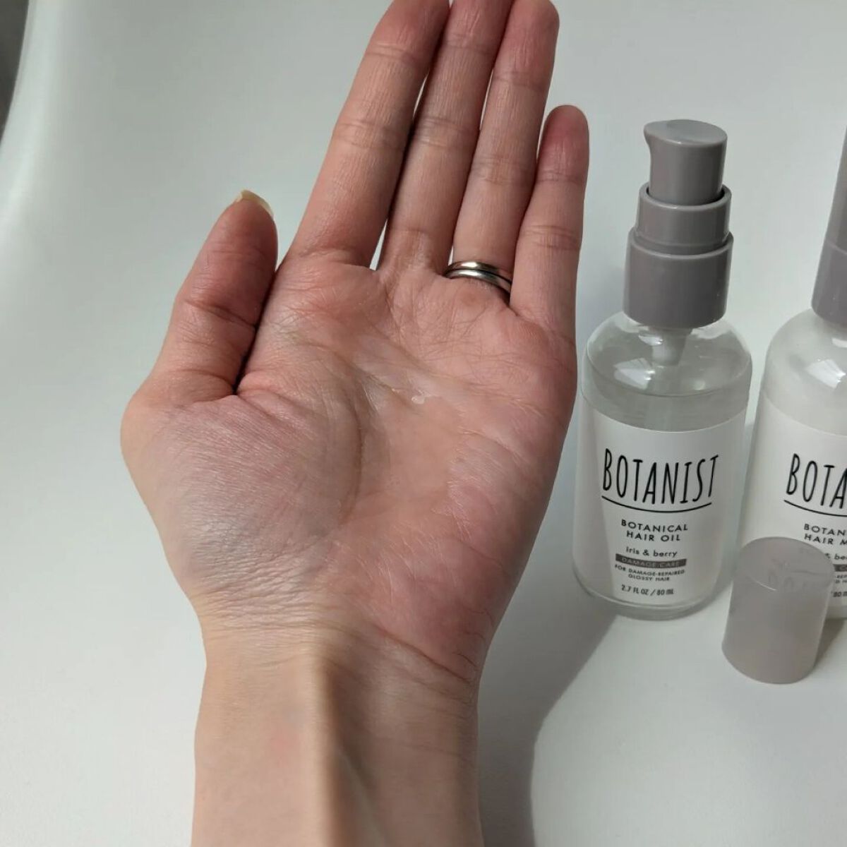 ボタニカルヘアオイル（ダメージケア）/BOTANIST/ヘアオイルを使ったクチコミ（3枚目）