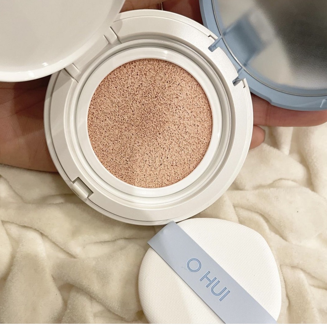 アルティメットフィット トーンアップデニムクッション/OHUI/クッションファンデーションを使ったクチコミ（3枚目）