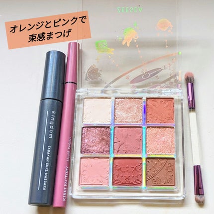 キレイファクトリー リキッドアイライナー 01 ピンクアナベル/KIREI FACTORY/リキッドアイライナーを使ったクチコミ(1枚目)