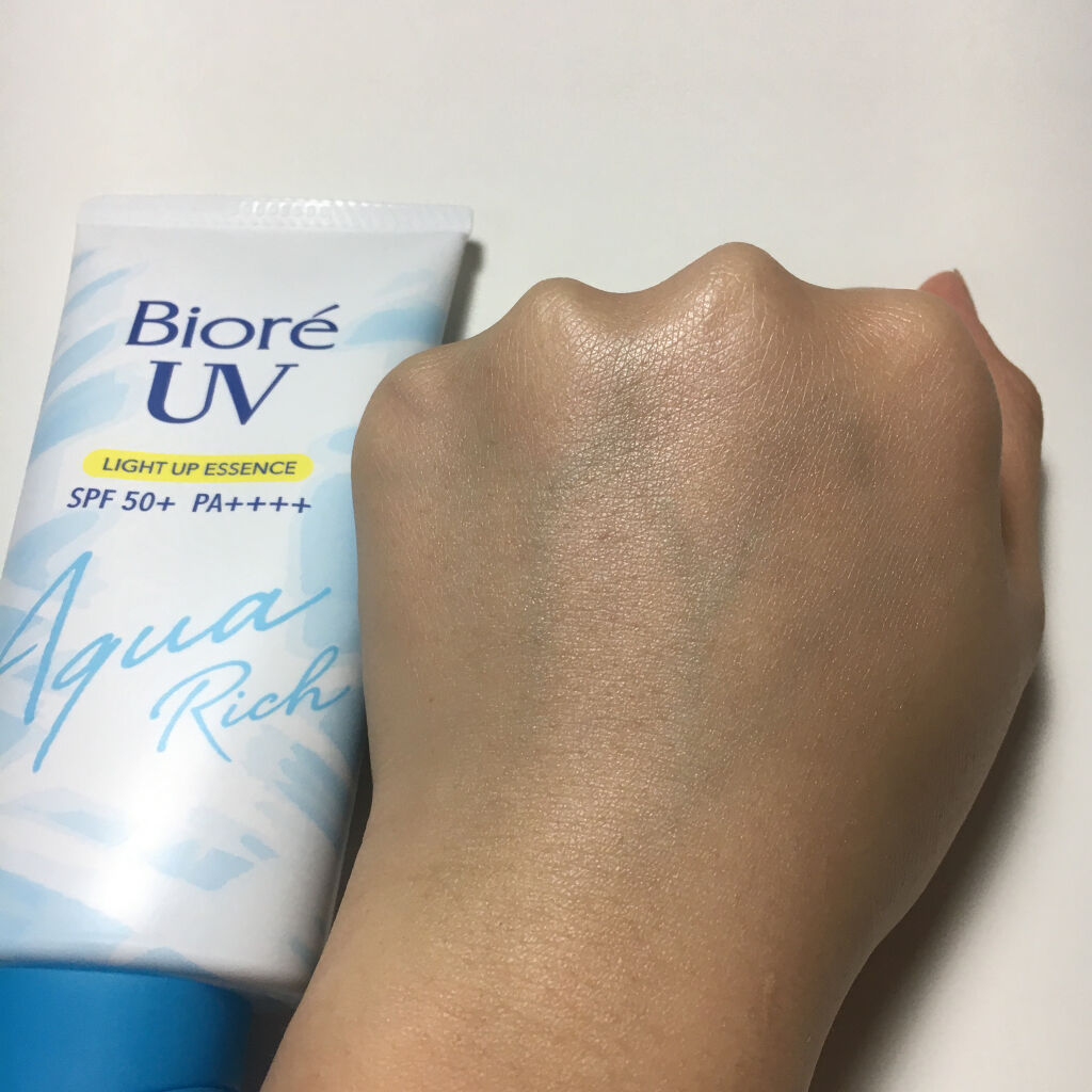 ビオレUV アクアリッチ ライトアップエッセンス/ビオレ/日焼け止めクリームを使ったクチコミ（2枚目）