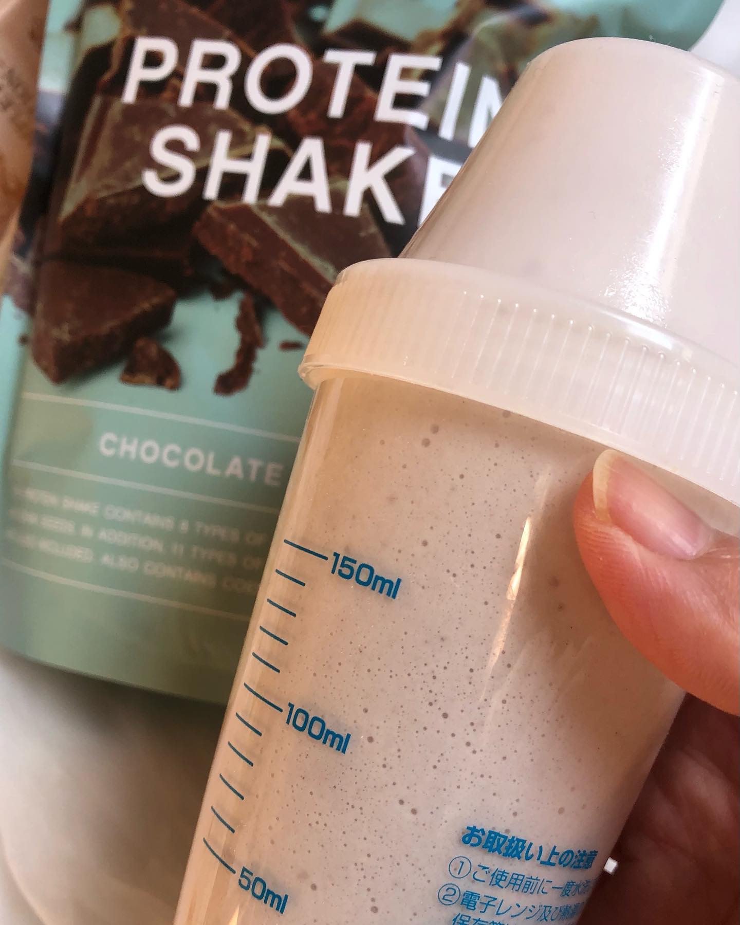 プロテインシェイク チョコレート/BAMBI WATER/その他プロテインを使ったクチコミ（3枚目）