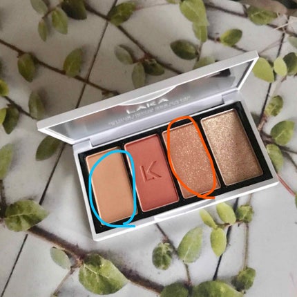 ジャストアイパレット/Laka/アイシャドウパレットを使ったクチコミ(2枚目)