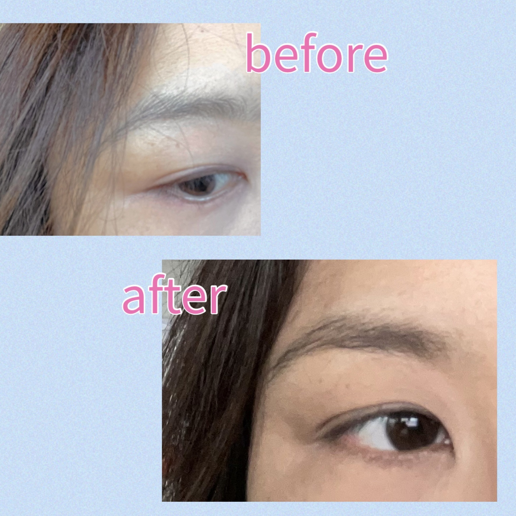 ウルトラキープアイブロウペン/メイクプロポーション/眉ティントを使ったクチコミ（3枚目）