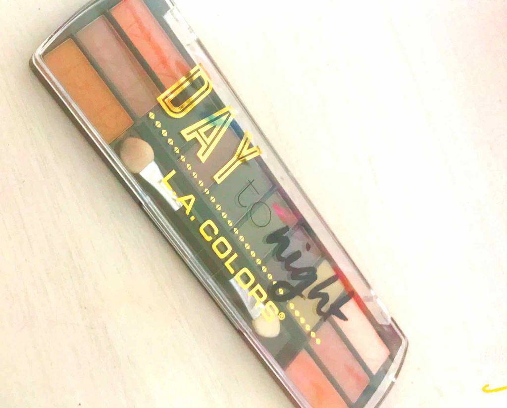 DAY TO NIGTHT la.colorsアイシャドウ/サンキューマート/アイシャドウパレットを使ったクチコミ（1枚目）