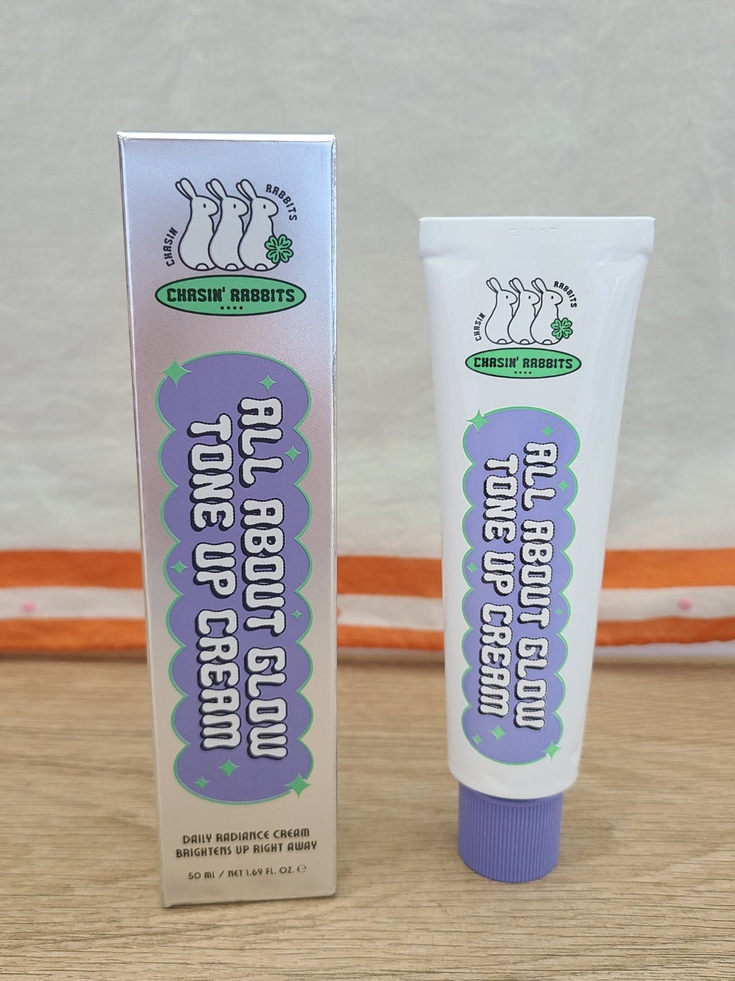 オールアバウトグロウトーンアップクリーム/CHASIN'RABBITS/化粧下地を使ったクチコミ(1枚目)