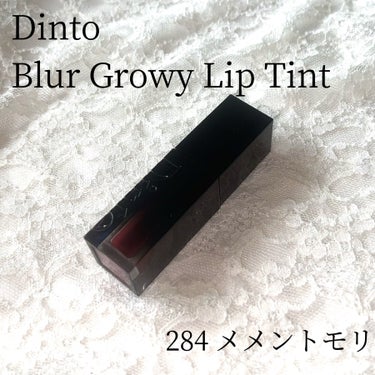 ブラーグロイリップティント/Dinto/口紅を使ったクチコミ（2枚目）