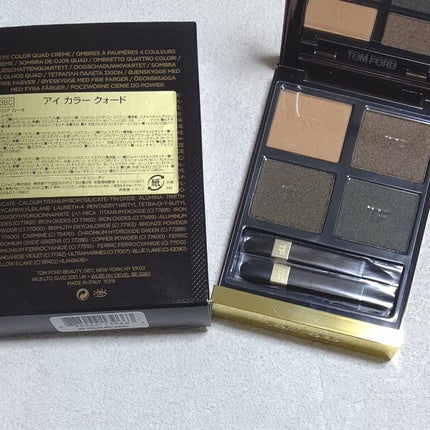 アイ カラー クォード C /TOM FORD BEAUTY/アイシャドウパレットを使ったクチコミ(1枚目)