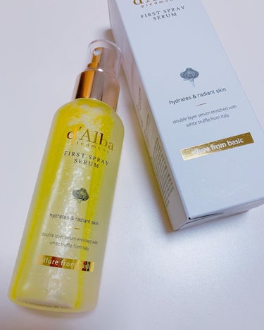 *
♡ d'Alba / White Truffle
　　　　　　　First Spray Serum♡
*
*

@dalba_japan の　
#ファーストスプレーセラム 
ご紹介します♡

ずっと