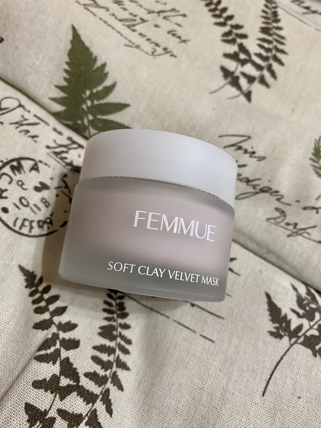 ソフトクレイ ベルベットマスク/FEMMUE/洗い流すパック・マスクを使ったクチコミ（3枚目）