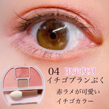 プランぷくコーデアイズ/キャンメイク/パウダーアイシャドウを使ったクチコミ(5枚目)