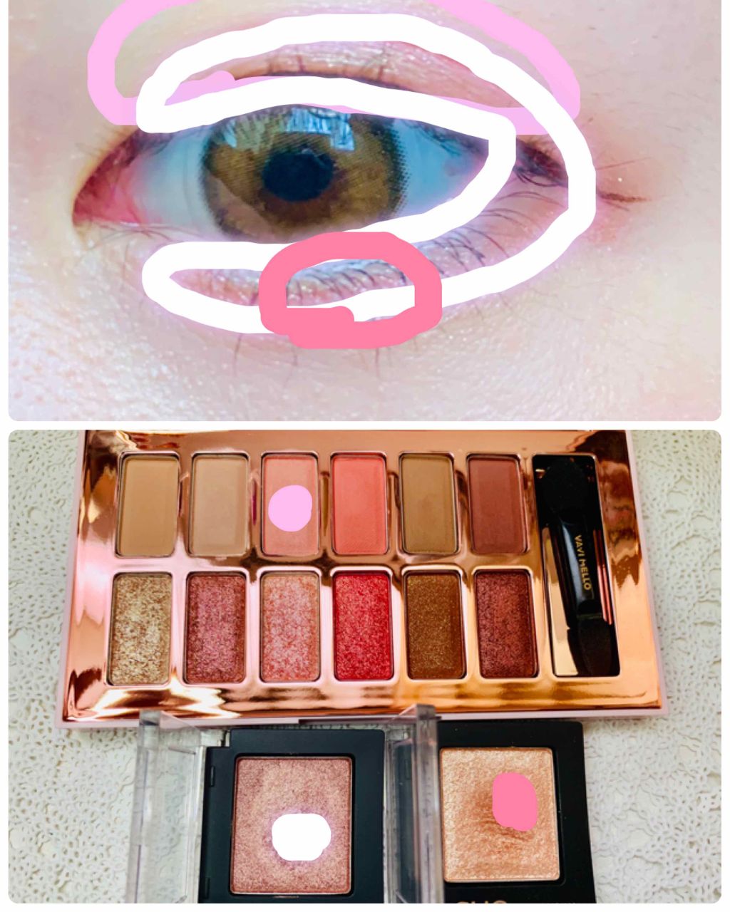 プロ シングル シャドウ/CLIO/単色アイシャドウを使ったクチコミ（3枚目）