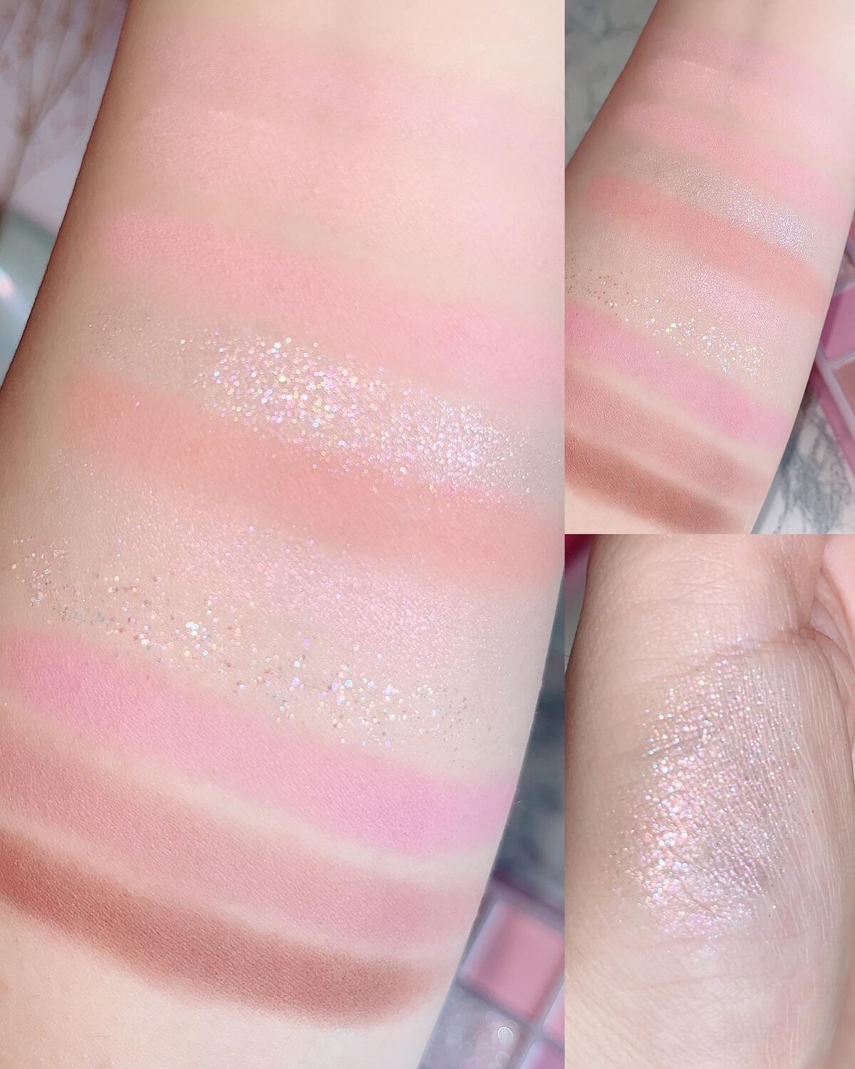 MDショールモーメント アイシャドウパレット/mude./アイシャドウパレットを使ったクチコミ（3枚目）