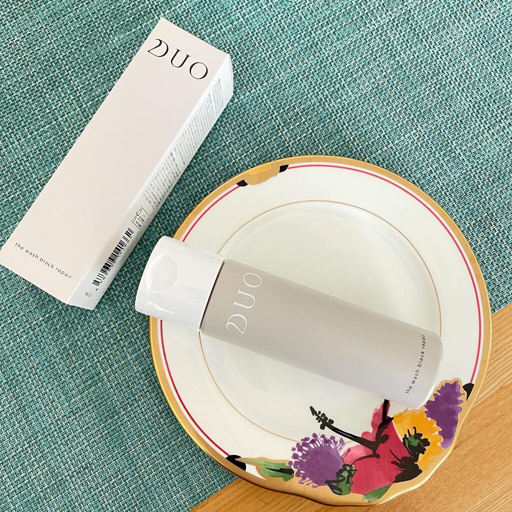 デュオ ザ ウォッシュ ブラックリペア/DUO/洗顔パウダーを使ったクチコミ（1枚目）