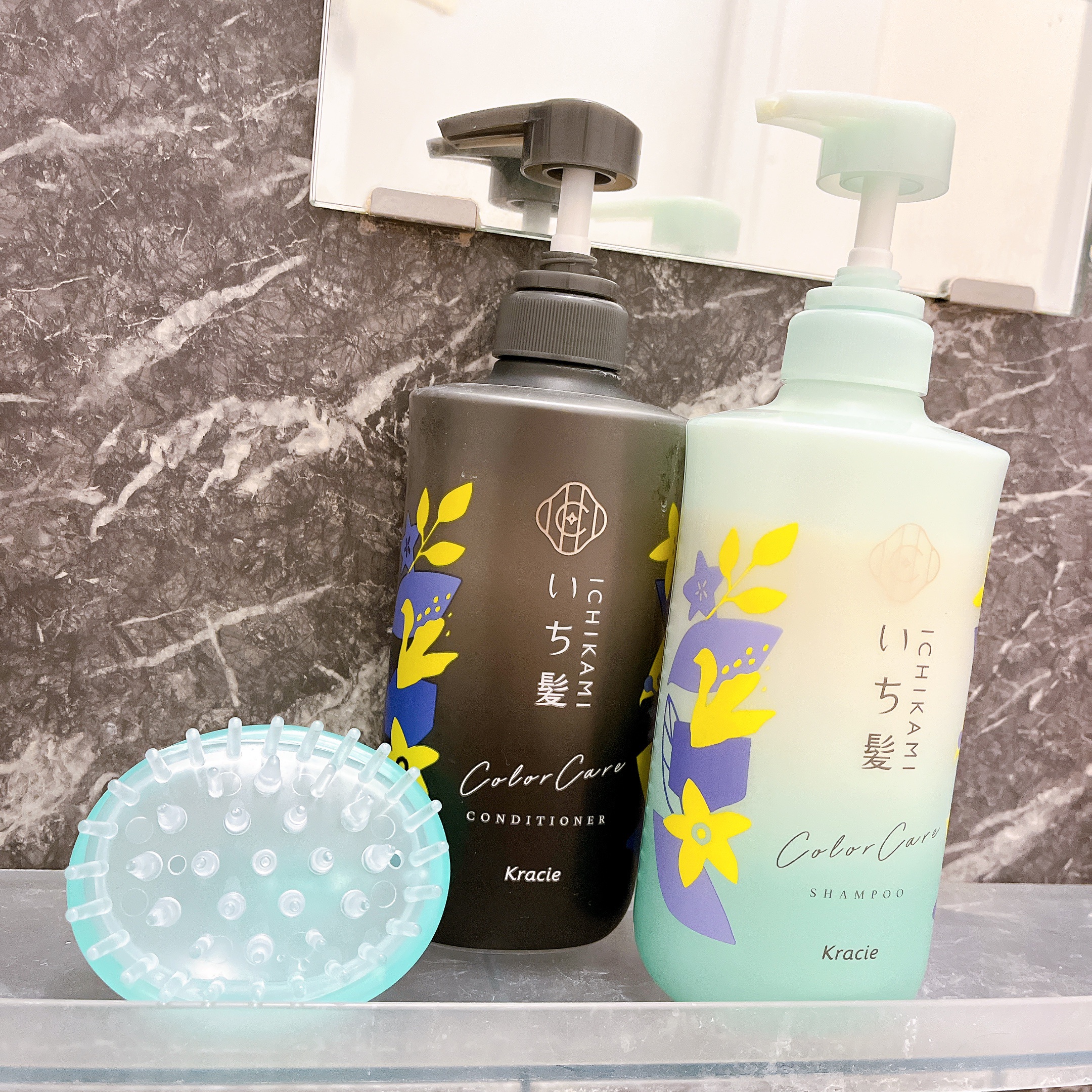 カラーケア&ベーストリートメント in シャンプー/コンディショナー シャンプー 480ml/いち髪/市販シャンプーを使ったクチコミ（2枚目）