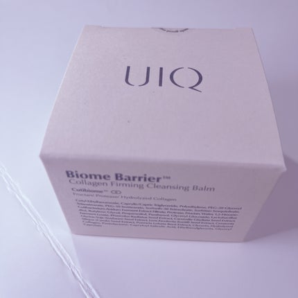 バイオームバリアコラーゲンファーミングクレンジングバーム/UIQ/クレンジングバームを使ったクチコミ(1枚目)