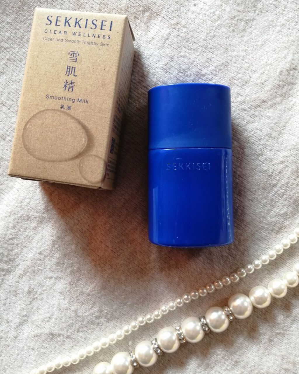 クリアウェルネス スムージング ミルク/雪肌精/乳液を使ったクチコミ（1枚目）